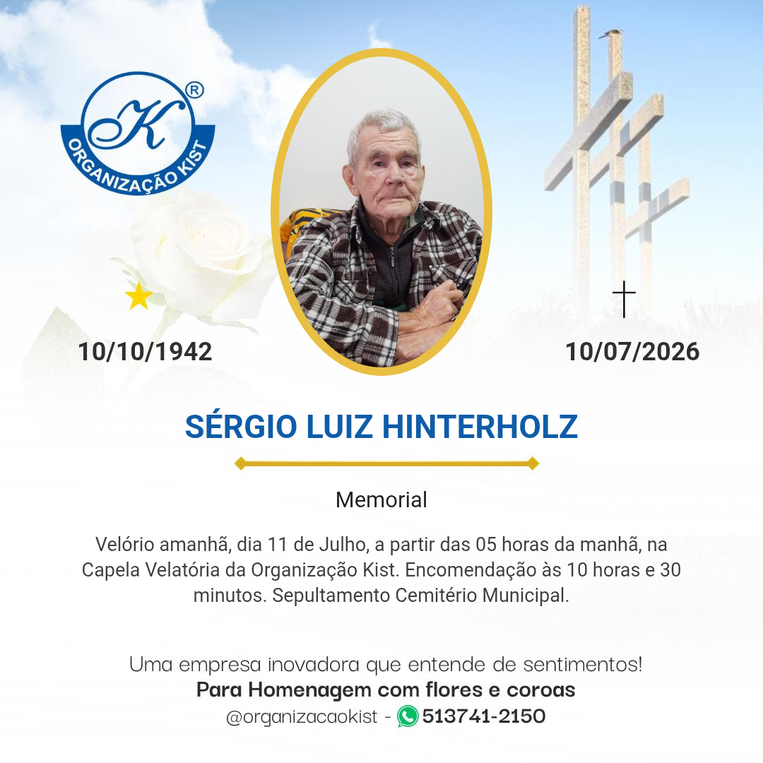 SÉRGIO LUIZ HINTERHOLZ
