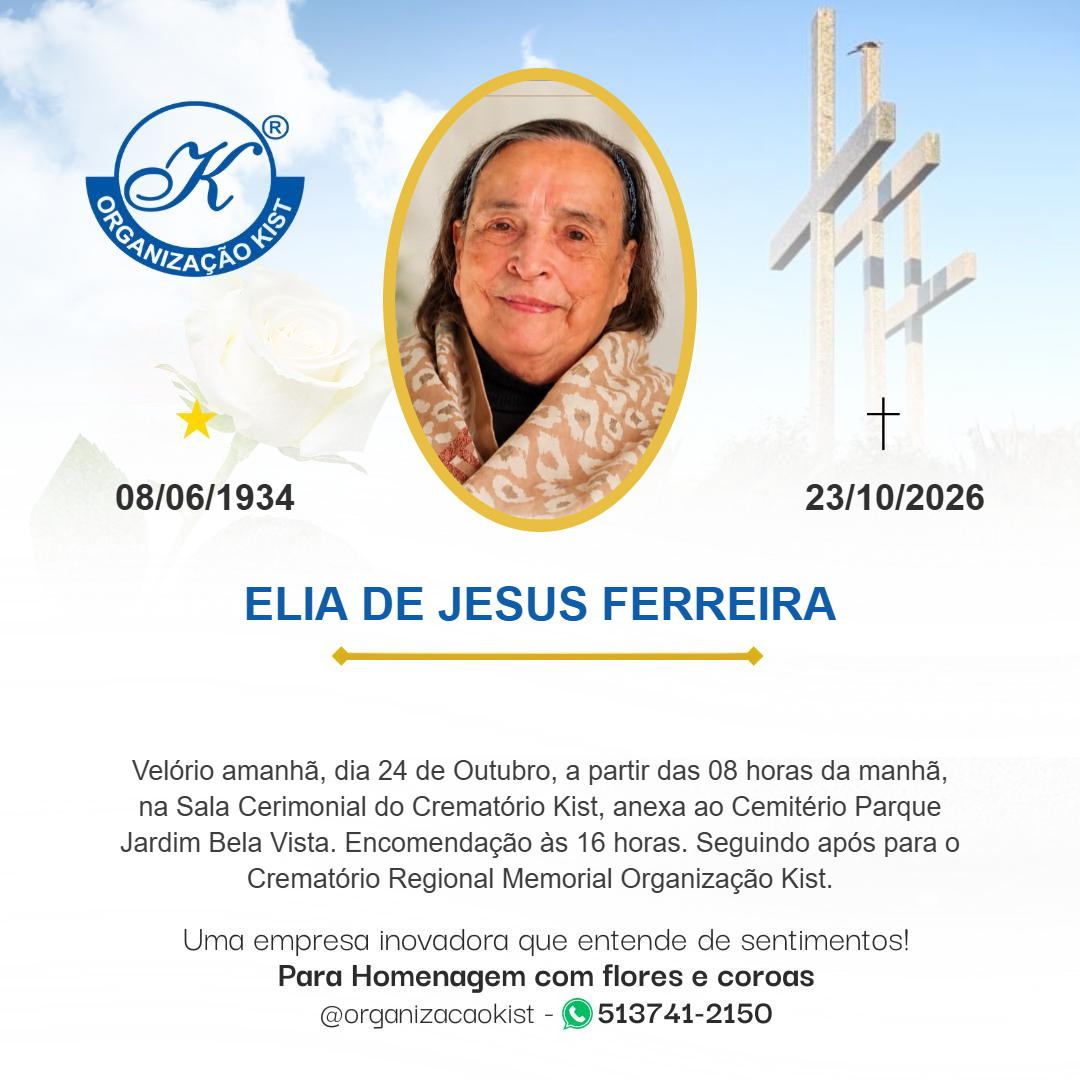 ELIA DE JESUS FERREIRA